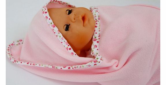 FRILLY LILY DOLLS PINK SNUGGLE FLEECE BLANKET [DOLL NOT INCLUDED]